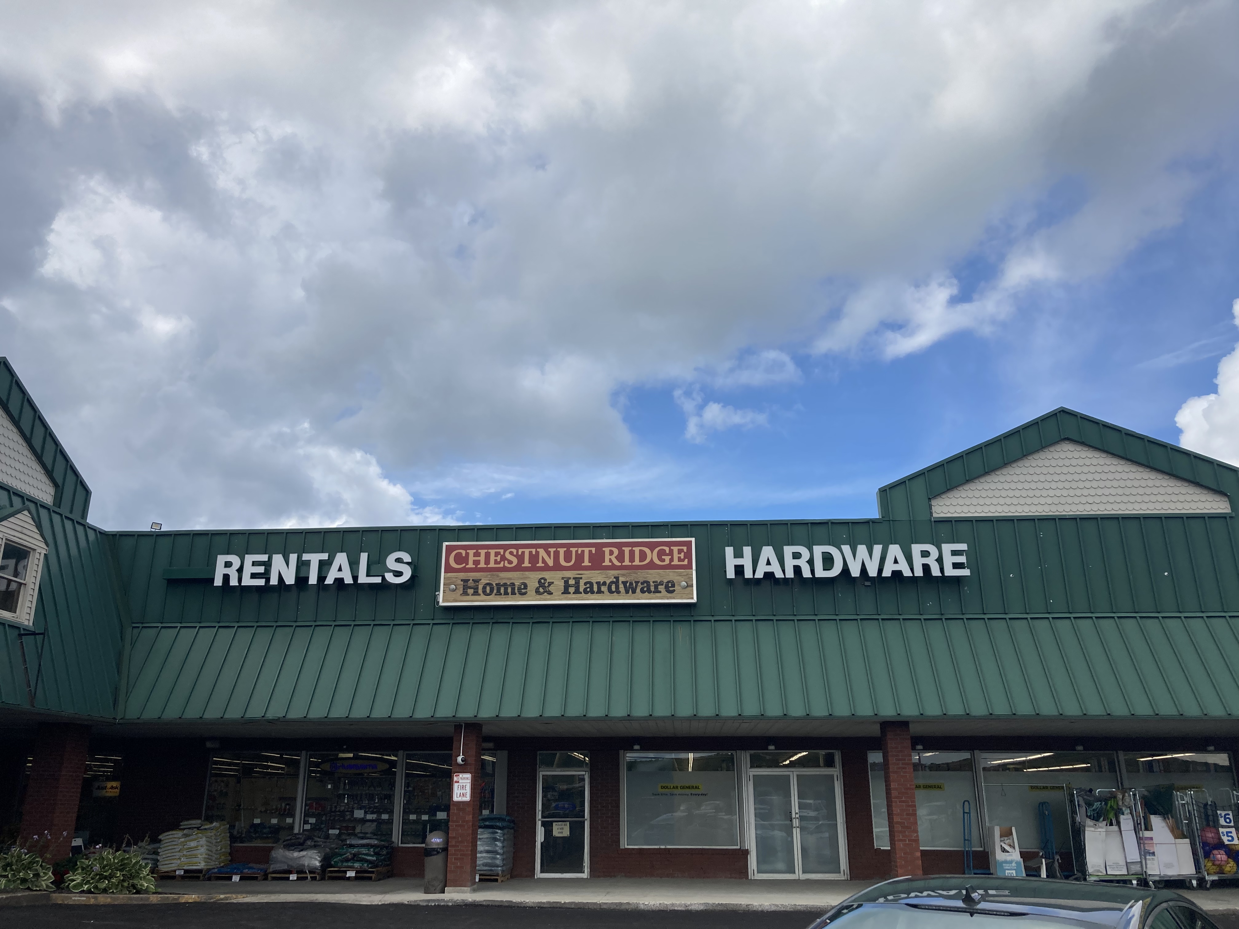 Chestnut Ridge Home & Hardware store-front